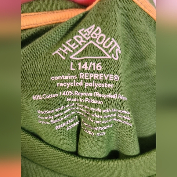 There Abouts Boys Green Retro Los Angeles Surfer Shirt - Picture 6 of 6